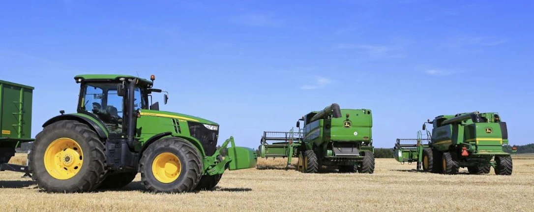 Cropping tractor